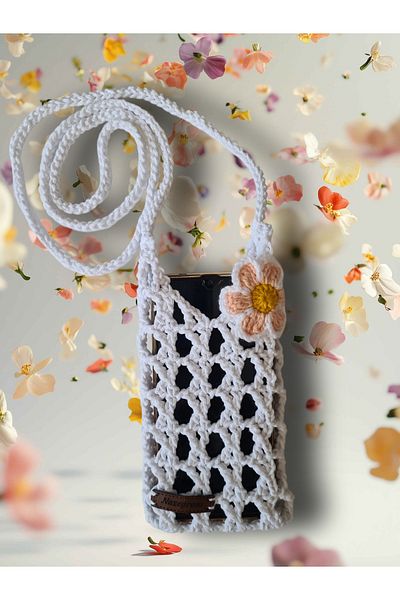 nazegram Knitting Phone Bag,Mini Bag