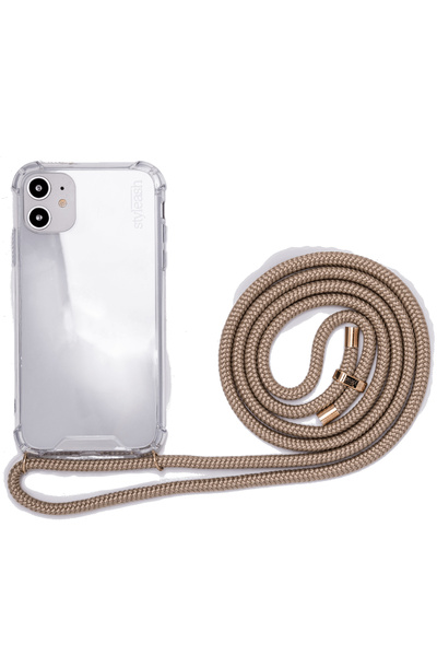 STYLEASH Husa telefon transparenta cu snur integrat Styleash, Samsung Galaxy S10