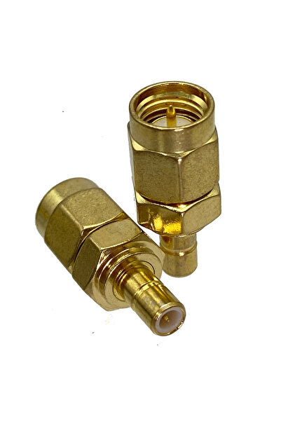 Choice1 قابس SMA إلى قابس SMB محول قطعة واحدة من قابس SMA إلى قابس SMB ذكر وم...