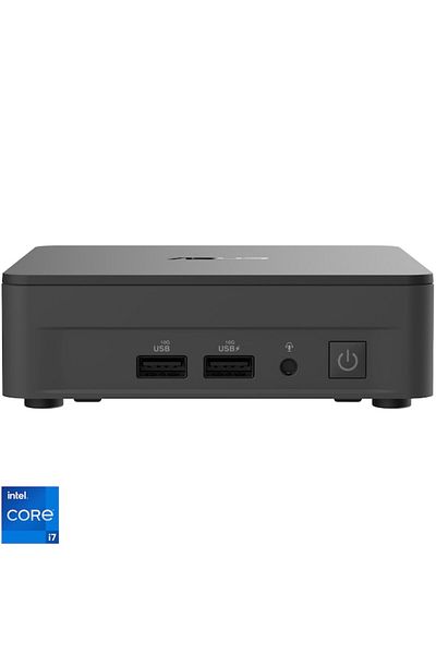 ASUS Mini PC NUC 12 Pro RNUC12WSKI700002I cu procesor Intel Core i7-1260P până la 4,7 GHz, fără