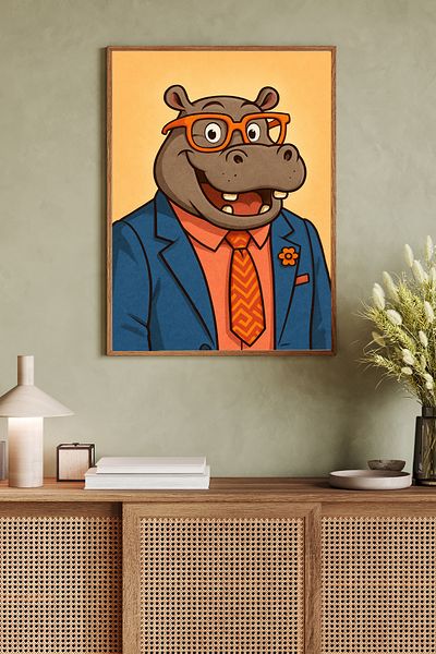 Dekorsiahome One Piece Wooden Framed Decorative Painting Tk0786