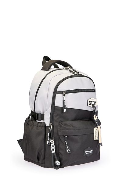 Pierre Cardin Unisex Children's Multi-Eye Backpack School Bag 07Pc18823