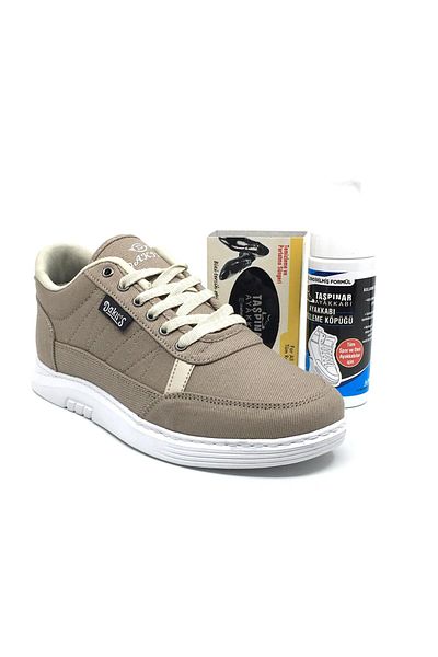 Dakırs Dakır's Orthopedic Sole Summer Men's Linen Comfortable Sports Shoes with Care Set Stitched Sole