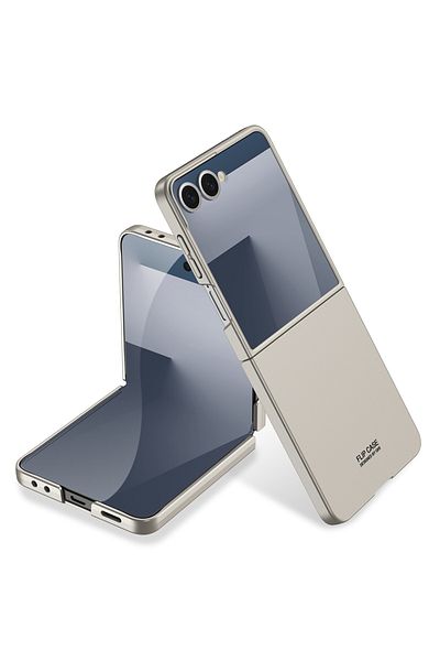 HTstore حافظة Z Flip 7 المتوافقة مع Galaxy Zore ذات الغطاء الصلب