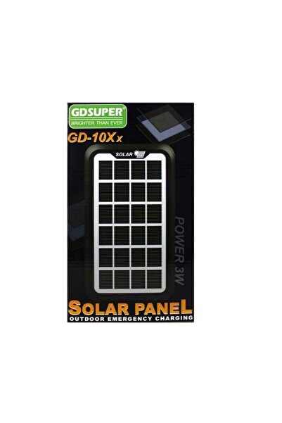 divendi-ro Panou solar portabil 3W, GD Super GD-10X, IP65, cu mufe pentru înc...