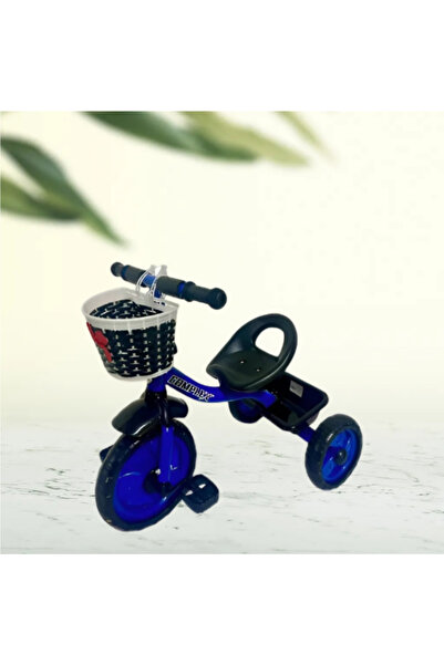 rexa دراجة ثلاثية العجلات للأطفال مع مسند ظهر وسلة خلفية - رحلة مريحة وعملية