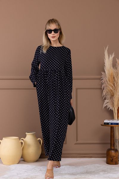 dilber fashion Φόρεμα πουά