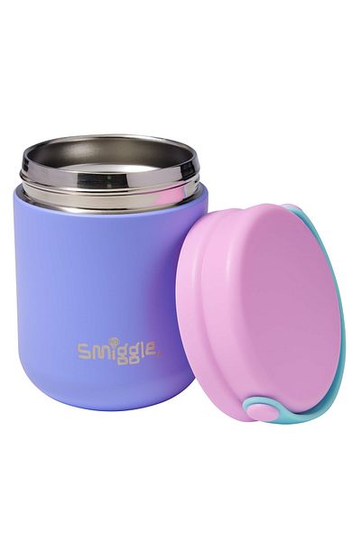 SMIGGLE Classic Small Stainless Steel Food Bottle Container