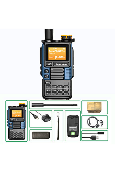 Choice7 US Blue Quansheng UV-K5 Upgrade UV-K5 (99) Interphone 5W Air Band Rad...