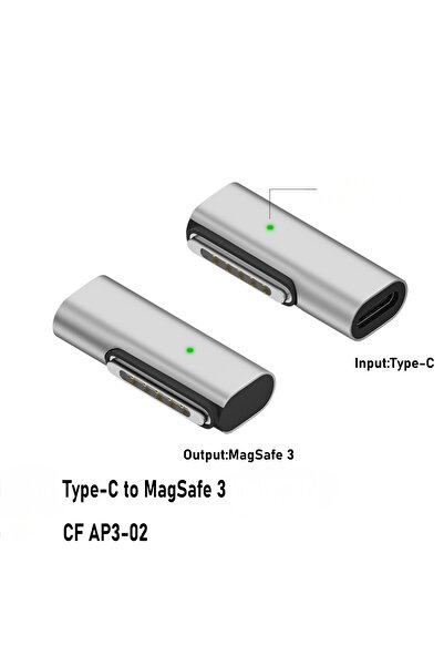 silabor Apple Dizüstü Bilgisayar için Uygun Type-c to Magsafe 3. Nesil PD Hız...