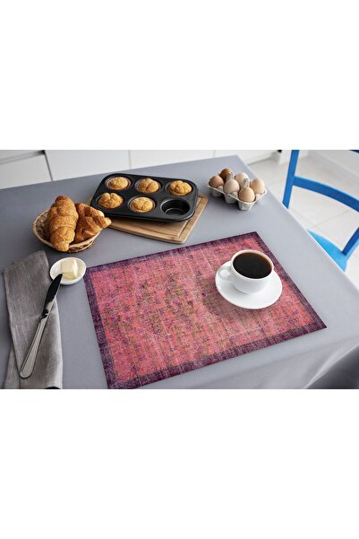 TURKISHRUG KINGDOM مفرش طاولة عملي أنيق مقاس 30 × 40