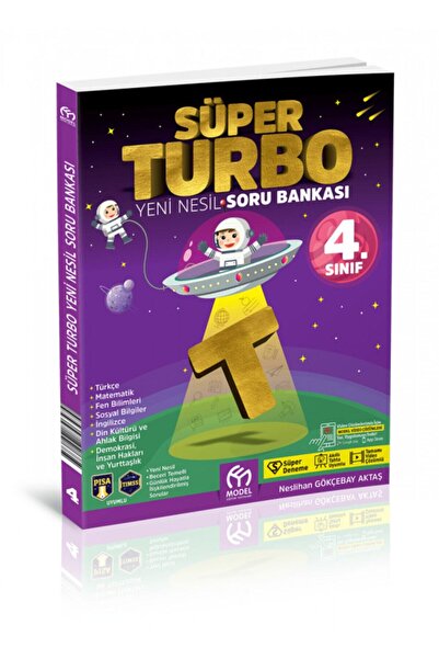 Model Eğitim Yayınları 4.sınıf Süper Turbo Yeni Nesil Soru Bankası Model Akad...