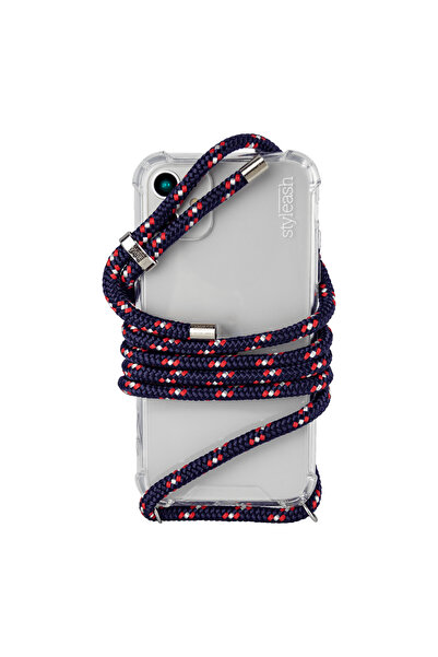 STYLEASH Διαφανής θήκη τηλεφώνου με ενσωματωμένο καλώδιο Styleash, Huawei P30...