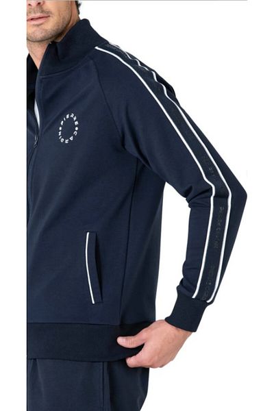 Pierre Cardin Men's Stripe Detailed Classic Tracksuit Set