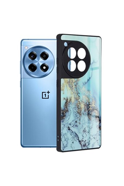 Dali Carcasă de protecție compatibilă cu OnePlus 12R, seria Glaze, TPU, albas...