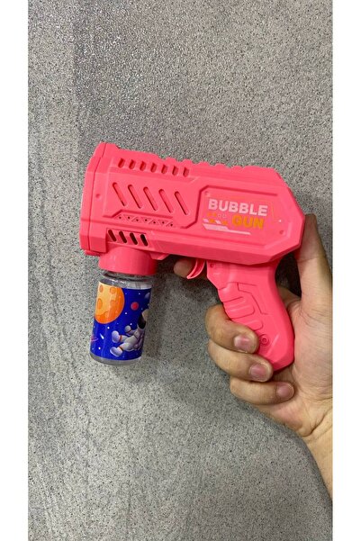 Magicway Köpük Tabancası Pilli Otomatik Baloncuk Tabancası Space Bubble Gun