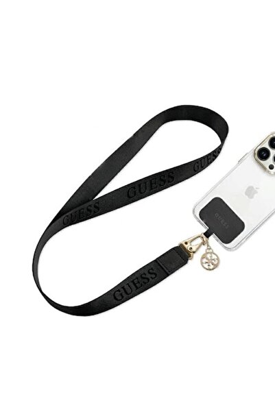 Guess Curea pentru smartphone, Z96, Metal, Nylon, Negru