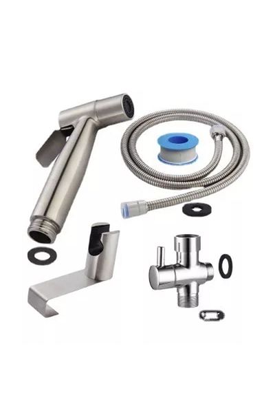 Rain Drop De la Robinetul Meu Hygienic shower for toilet, with water basin installation