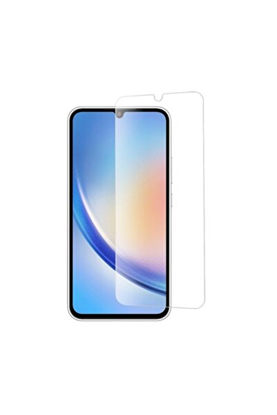 Dali Protector de ecran compatibil cu Samsung Galaxy A34 5G, Clear Vision, sticlă securizată, transparentă