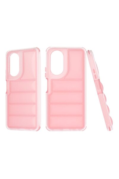 Dali Carcasă de protecție compatibilă cu Oppo A58, Wave Shield, TPU, roz