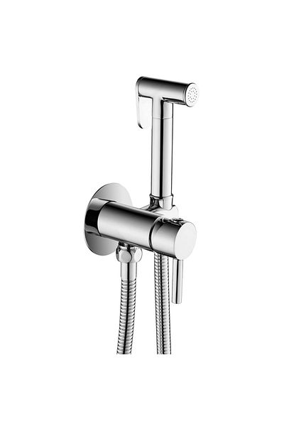 Rain Drop De la Robinetul Meu Hygienic shower set, hot/cold water, for bidet and toilet, recessed