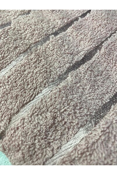 Bonny Home Line 3-Piece Hand and Face Towel Set – 50X90 cm 100% Cotton, Soft Textured, Striped Patterned