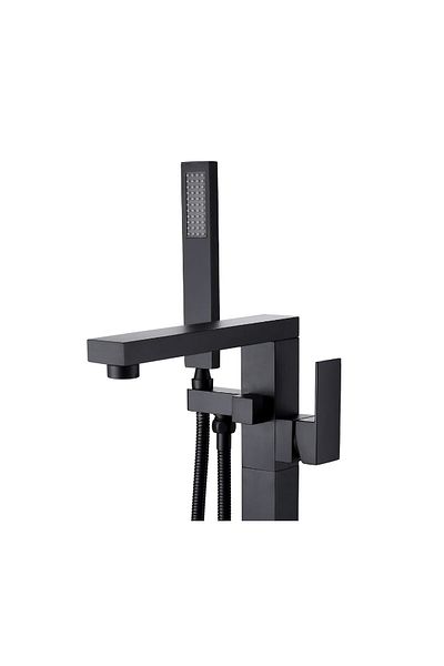 Rain Drop De la Robinetul Meu Floor-mounted mixer, freestanding type, with rectangular frame