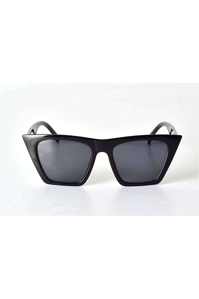 MBB ETİCARET Matte black frame unisex sunglasses - fashion eyewear