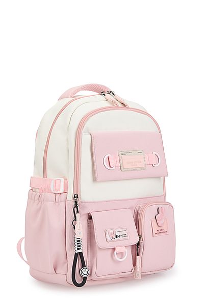 Pierre Cardin Unisex Children's Multi-Eye Backpack School Bag 07Pc18828