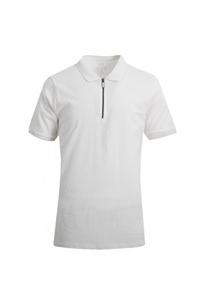 Uki EKRU Polo Yaka Süprem T-shirt