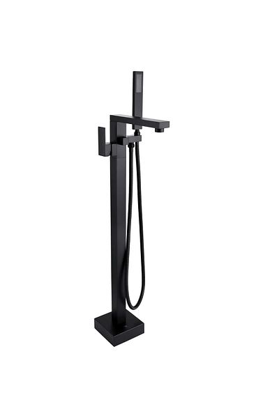 Rain Drop De la Robinetul Meu Floor-mounted mixer, freestanding type, with rectangular frame