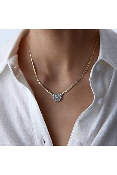 Cherry by Özkonak Snake Hekzagonal Baget Kolye