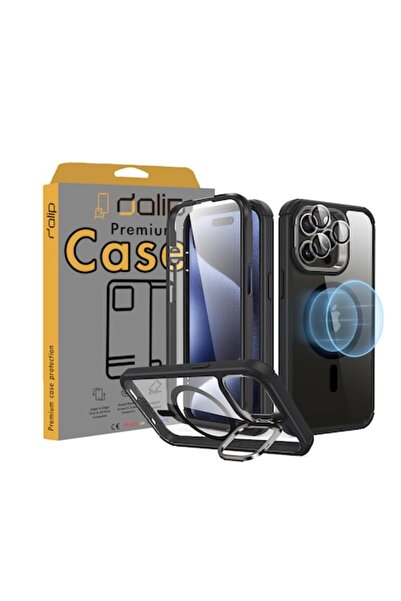 dalip Carcasă pentru Apple iPhone 14 Pro Max, suport Landscape 360, silicon, ...