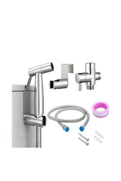 Rain Drop De la Robinetul Meu Hygienic shower for toilet, with water basin installation