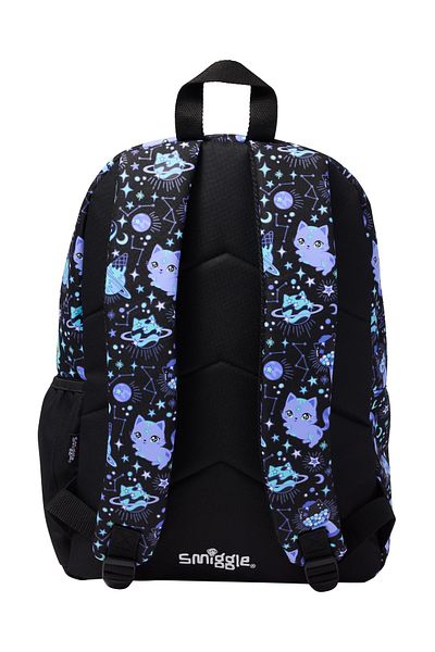 SMIGGLE Classic Backpack with Kitten and Space Detail