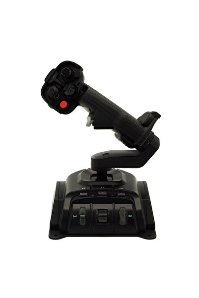 GÜMRÜK BEY Omni Throttle  Uyumlu Sağ El Uçuş ve Uzay Simülasyonu Kumanda Kolu...