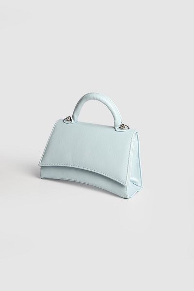 La La'Graccio Paris Lagraccio Paris Women's Bawy Design Hand and Crossbody Bag Baby Blue