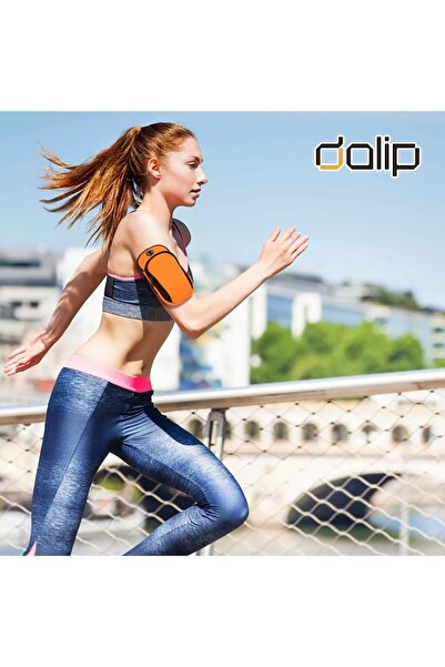 dalip 7-inch BeFit Phone Armband Case, Neon Orange