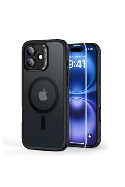 ESR Protective Case for Apple iPhone 16 Pro, Classic Hybrid HaloLock, with Screen Protector, MagSafe