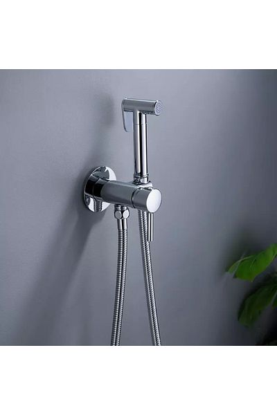 Rain Drop De la Robinetul Meu Hygienic shower set, hot/cold water, for bidet and toilet, recessed
