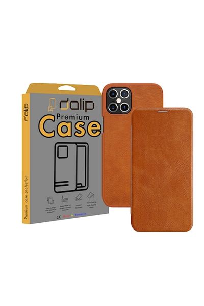 dalip Husa pentru Samsung Galaxy S23 Ultra, 360 ProEco, Piele , Maro