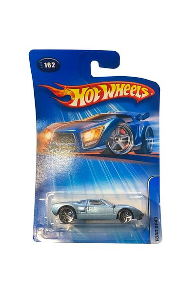 HOT WHEELS Masinuta metalica Hot Wheels, Ford GT 40, Colectia 2004, Albastru, 1:64