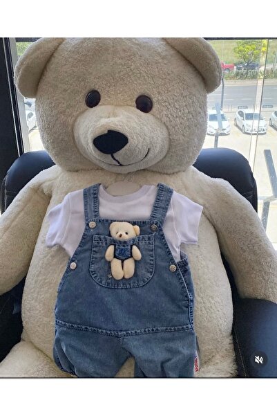 MODA Ayıcıklı Bebek Salopet