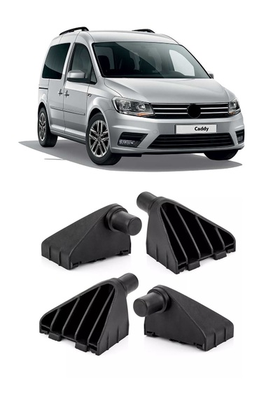 CMEPARTS Volkswagen Vw Caddy 2004-2020 Uyumlu Bagaj Pandizot Klips Takımı Aya...