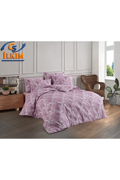 cs ilkim Set cuvertură de pilota dublă |   Cu cearșafuri fără elastic |   Des...