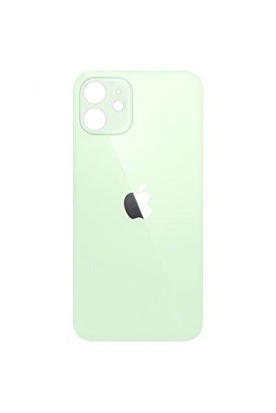 Dali Carcasă spate compatibilă cu Apple iPhone 12 Mini, sticlă, verde