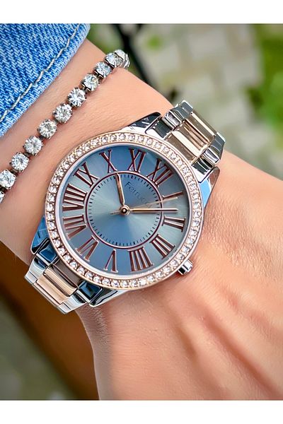 Ferrucci Women's Wristwatch Steel Cord 3 Atm Water Resistant Bracelet Gift