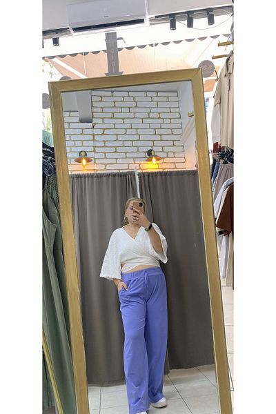 TUBA TOPTAŞ Combed Pants