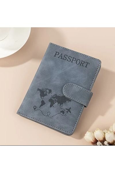 ORGANICYOU Shanghai Rfid Multifunctional Travel Passport Book, Card Holder, Wallet, Id Card