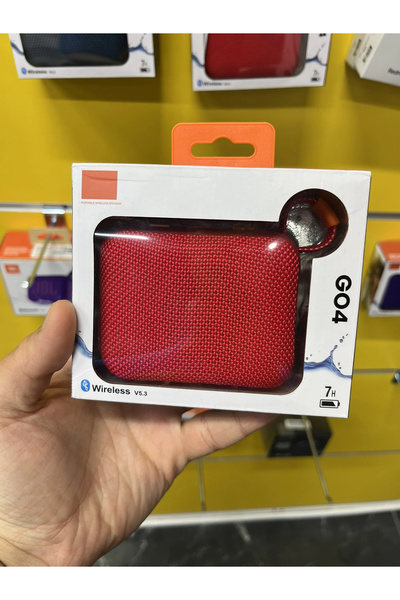lucek cases Go4 Bluetooth Hoparlör Ses Bombası 7 Saat Dinleme Süresi